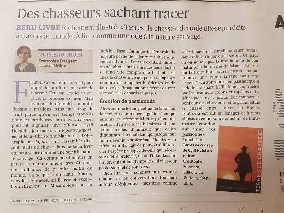 Terres de chasse Figaro 08 11 2018