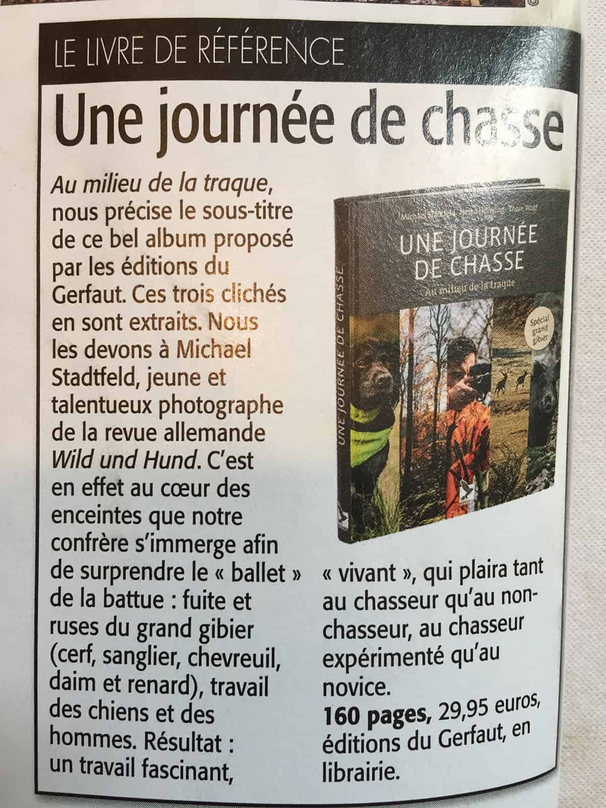 Une journée de chasse Connaissance de la chasse septembre ...