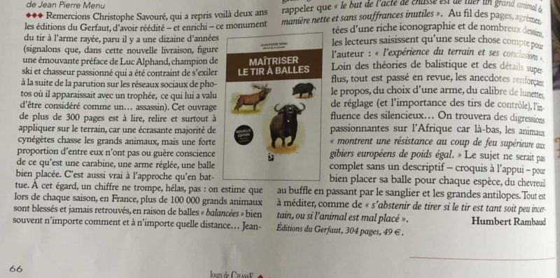 jours de chasse automne 2019