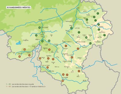 15 randos en Ardenne