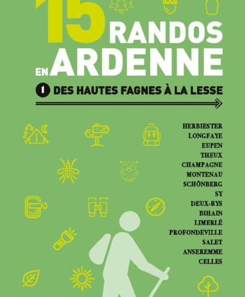 15 randos en Ardenne 2021 tome1 éditions du gerfaut