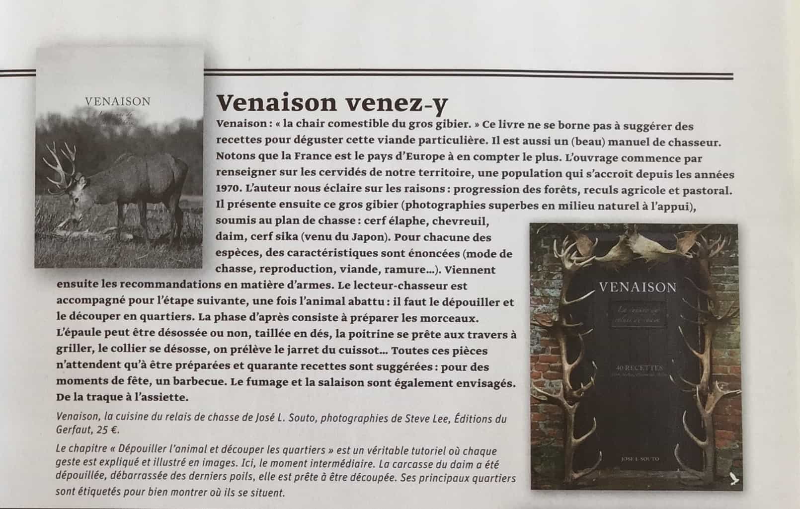 Revue Beef avril 2021 venaison