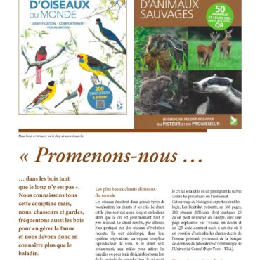 chasse nature article editions du gerfaut 1