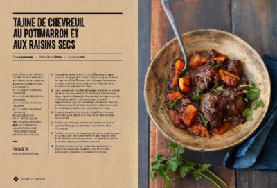 cuisiner le chevreuil livre de recettes