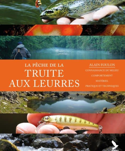 La pêche de la truite aux leurres couverture