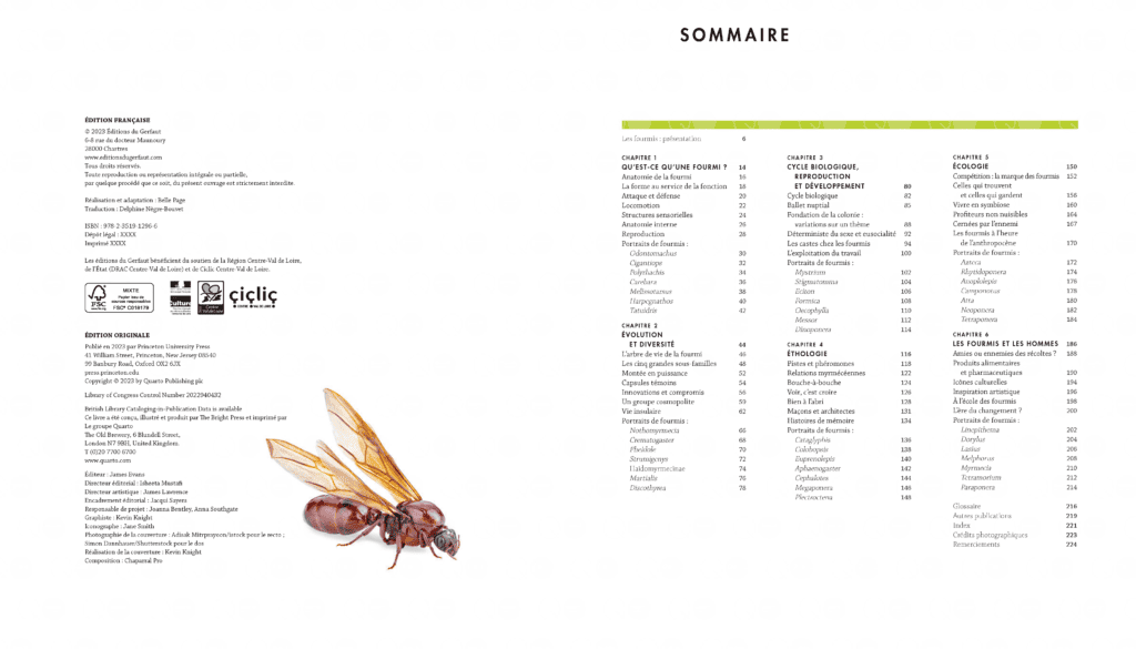 LE MONDE DES FOURMIS - Editions du Gerfaut