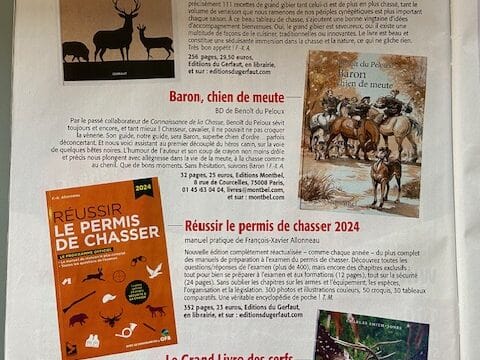 Revue de presse Connaissance de la chasse