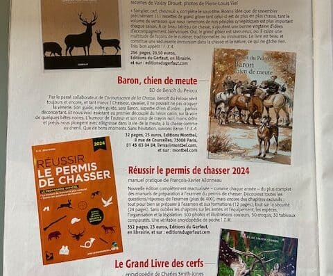 Revue de presse Connaissance de la chasse