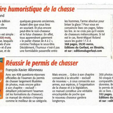 recension presse Connaissance de la chasse 02 2025