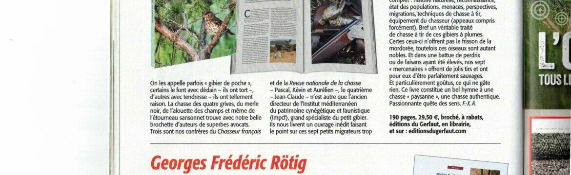 Recension Connaissance de la chasse octobre 2025