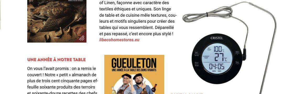 thumbnail Gueuleton parution La Grande Cuisine de la Chasse déc2025