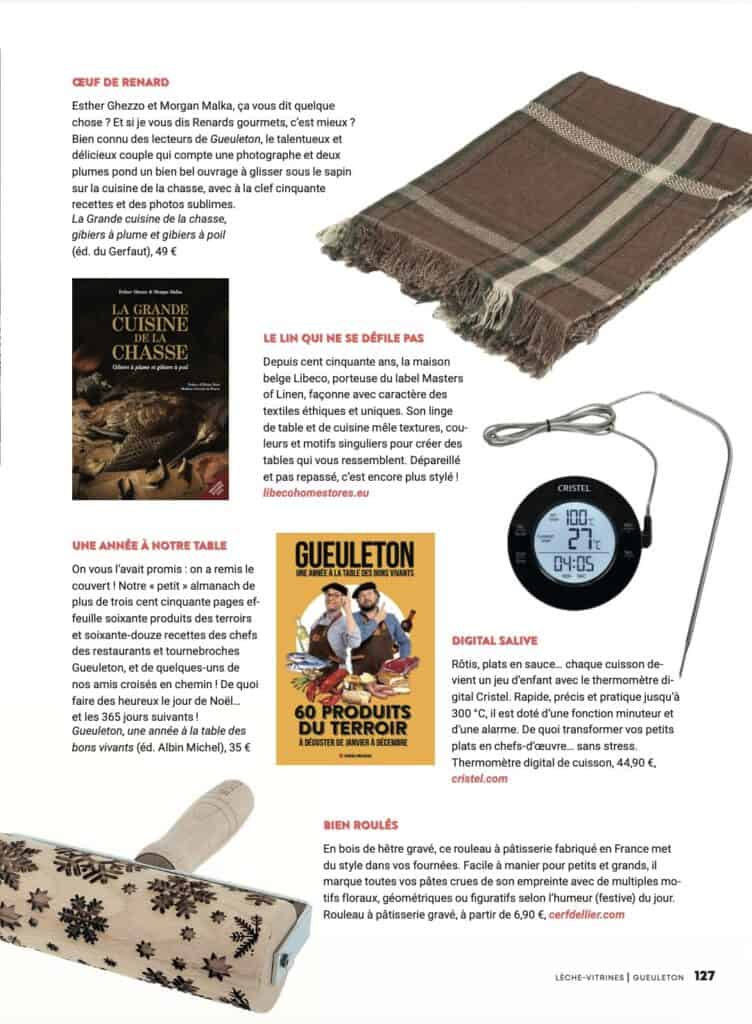 thumbnail Gueuleton parution La Grande Cuisine de la Chasse déc2025