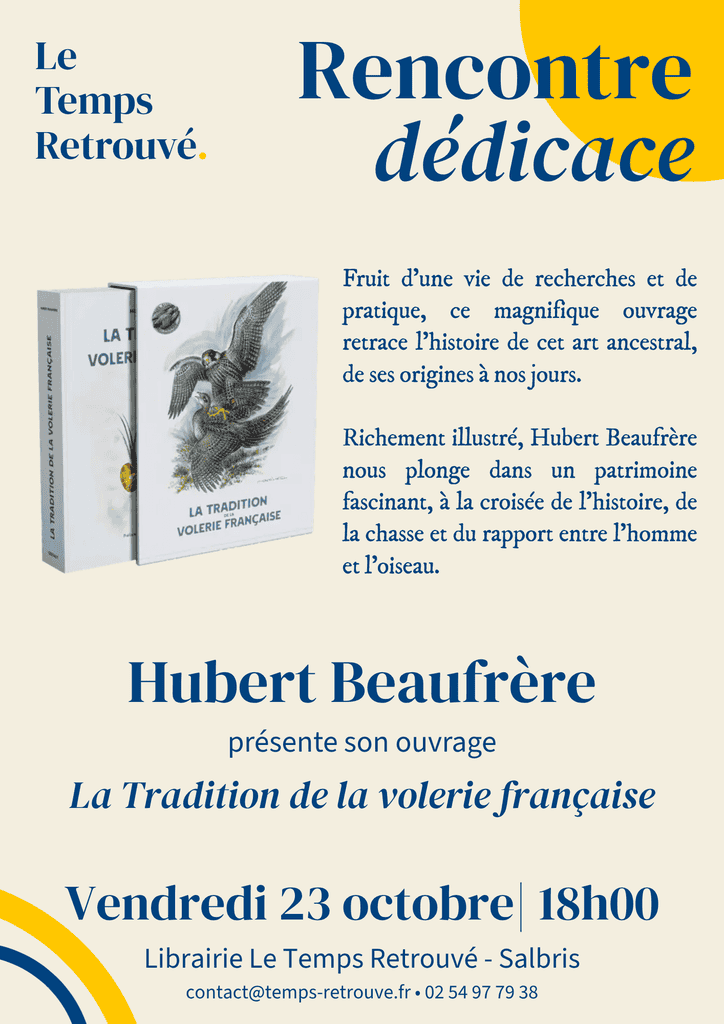 Rencontre dédicace - La Tradition de la volerie française